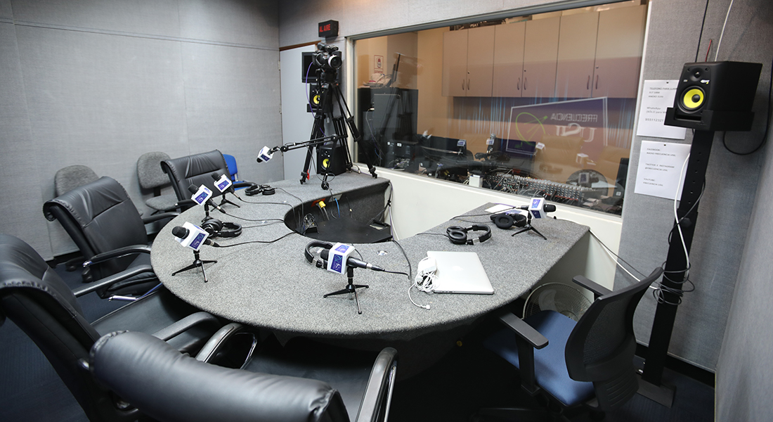 Estudio de Radio de la USIL