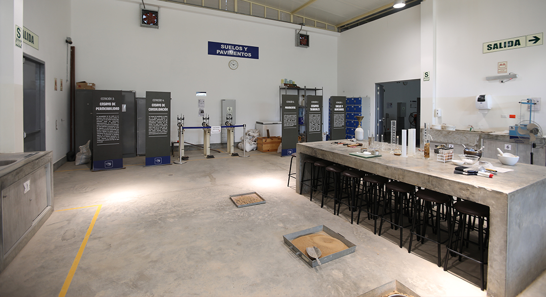 Laboratorio de Suelos y Pavimentos de la USIL