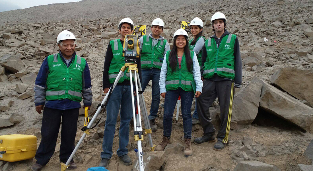 Laboratorio de Topografía de la USIL