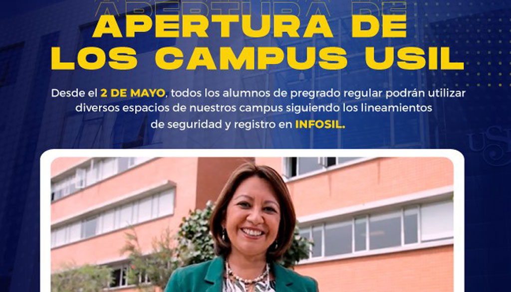 Comunicado USIL | Mensaje de Erika Valdivieso, directora académica USIL