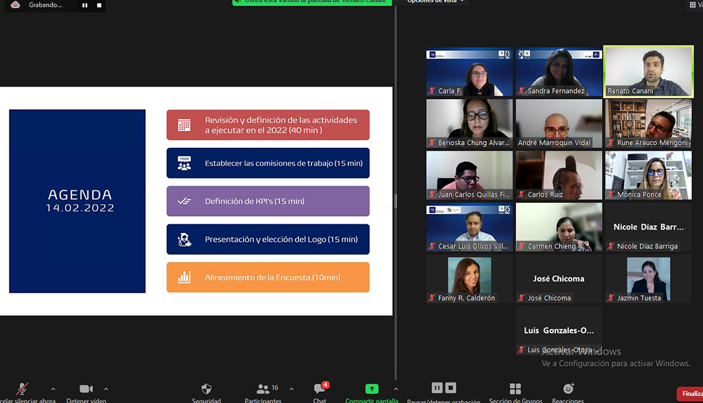 Segunda reunión del Comité de la Comunidad EPG