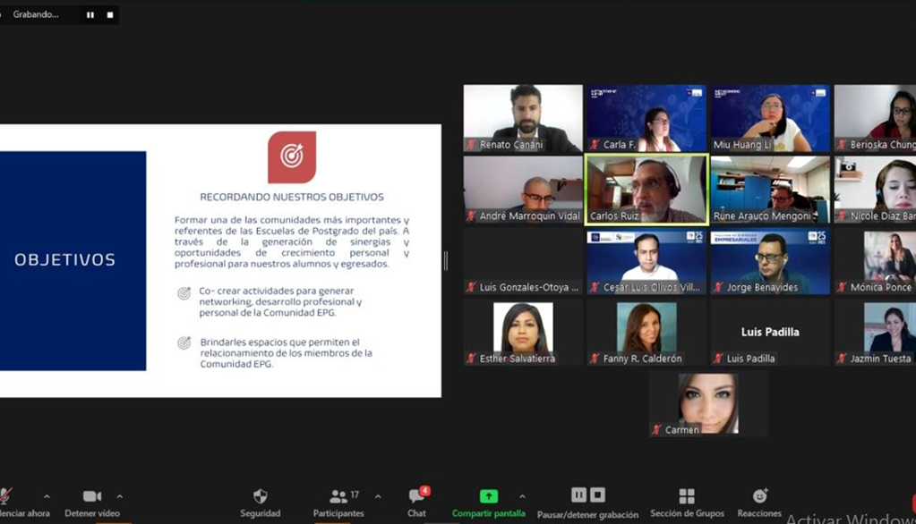 Tercera reunión del Comité de la Comunidad EPG