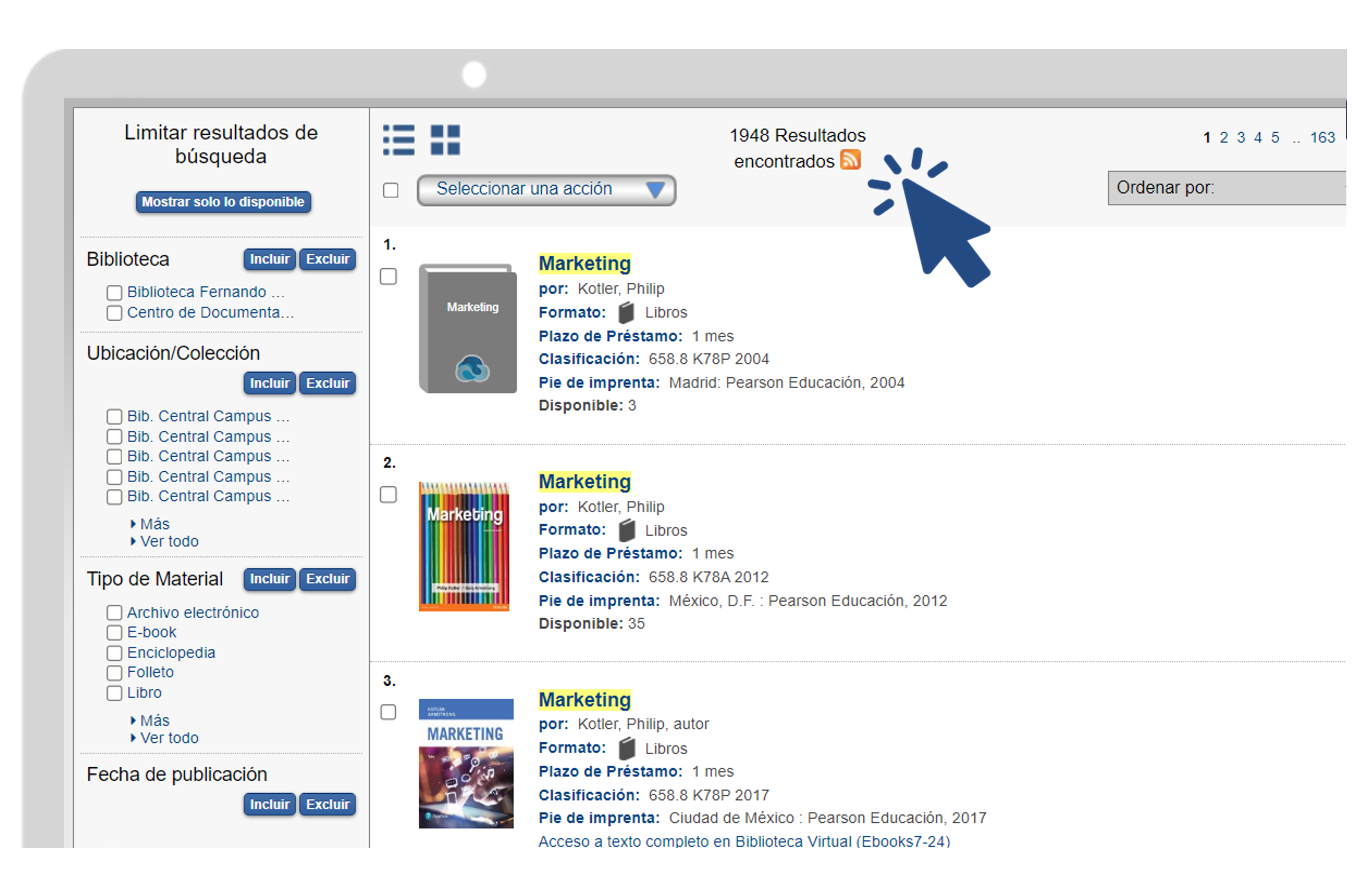 Revisa los resultados