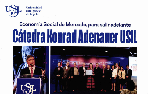 Economía Social de Mercado, para salir adelante Cátedra Konrad Adenauer USIL