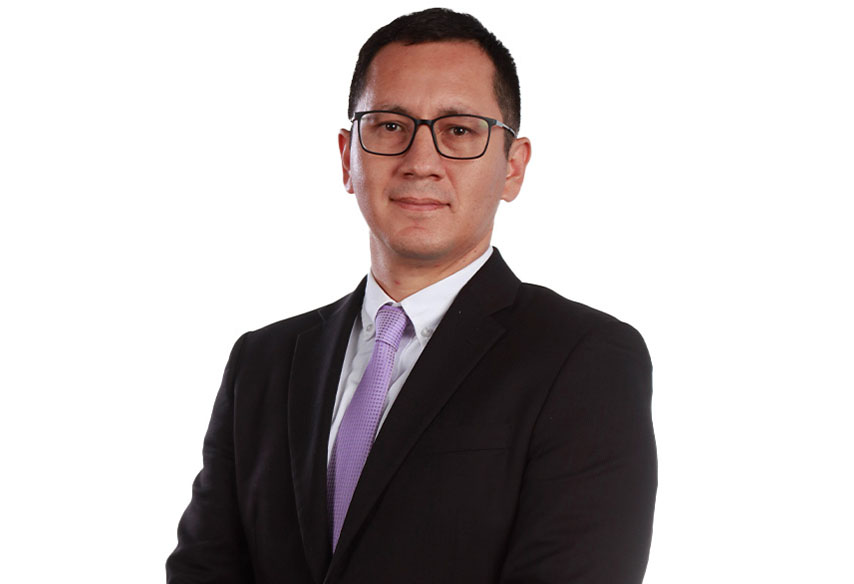 Christian De la Torre, director de la carrera de Ciencias de la Act. Física y del Deporte