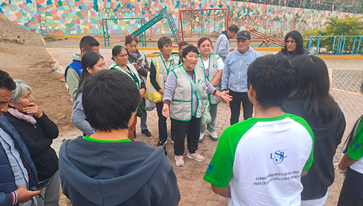 Sensibilización ambiental  en espacios públicos