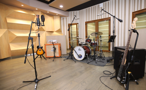Recording  y rehearsal room